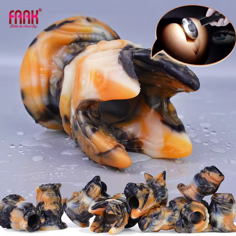 Fantasy Hollow Anal Plug for BDSM, Sex Kink & Plus Size Lingerie Play