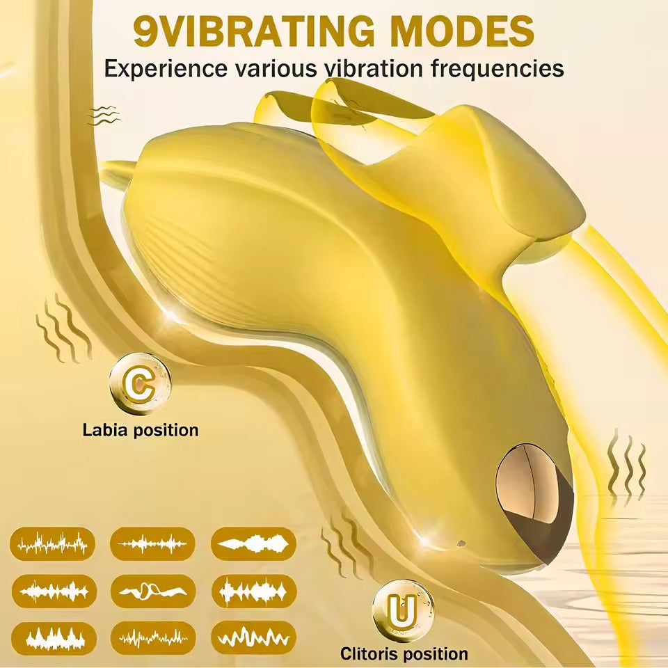 Finger Vibrator for BDSM, Sex Kink & Plus Size Lingerie Clit Play