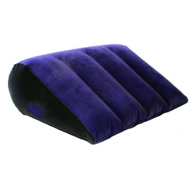 Vibrator Holder Sex Pillow || Inflatable Cylinder Cushion Wedge Dildo Hole || Love Position Aid for Couples || Comfortable Bedroom Furniture