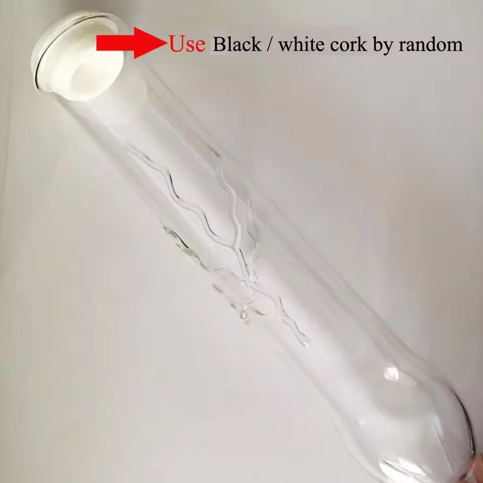 Glass Hollow Water Dildo Plug || Hot/Ice Water Play LGBTQ || Pyrex Penis Cock for BDSM Games || 7.8 Inch Adult Sex Toy || Temperature Play