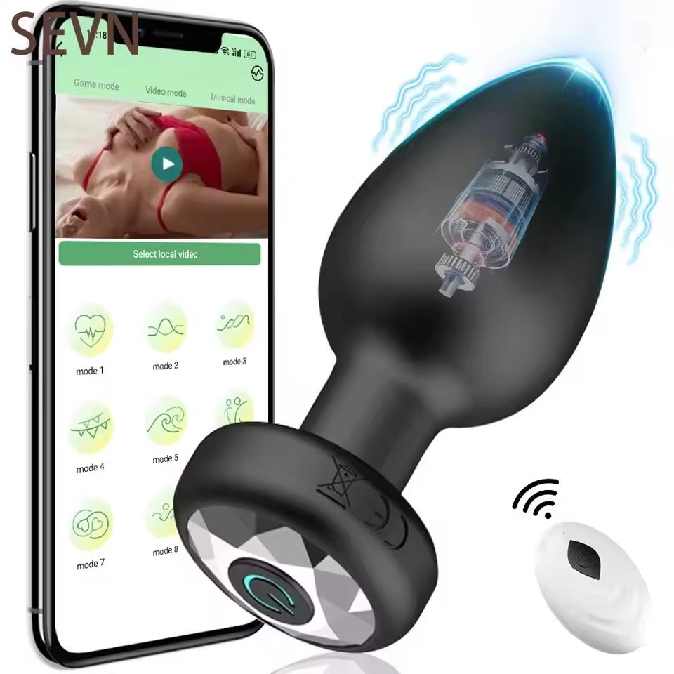 Remote Anal Plug for BDSM, Sex Kink & Plus Size Lingerie Prostate Fun