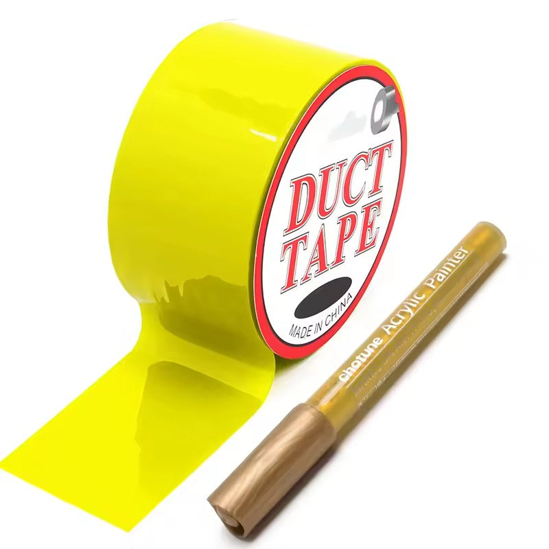 BDSM Bondage Tape || PVC Self-Adhesive Restraint Electrostatic Belt || Provocative Slave Harness || Adult Couples Play Kit with Body Pen Set