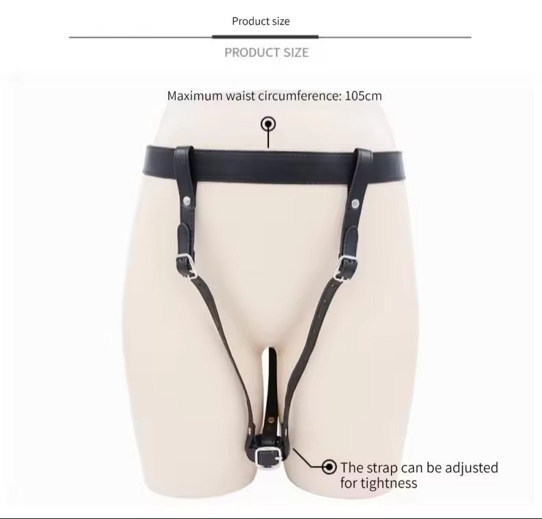 Strap-On BDSM Bondage Vibrator Panties || Female Masturbator Harness || Massage Stick Holder || Chastity Belt Sex Toy | Solo Couples Lesbian