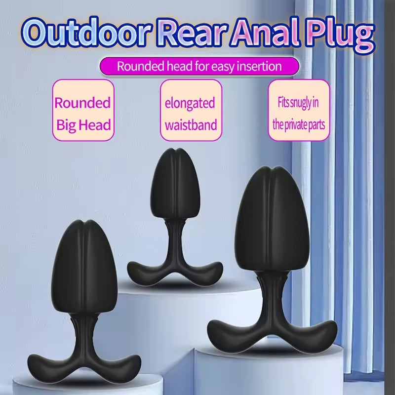 Sexy Toys Sizes S/M/L Anal Plug Without Vibrator Women/Men Soft Silicone Erotic Anal Plug For All Day Wear Adult Toy