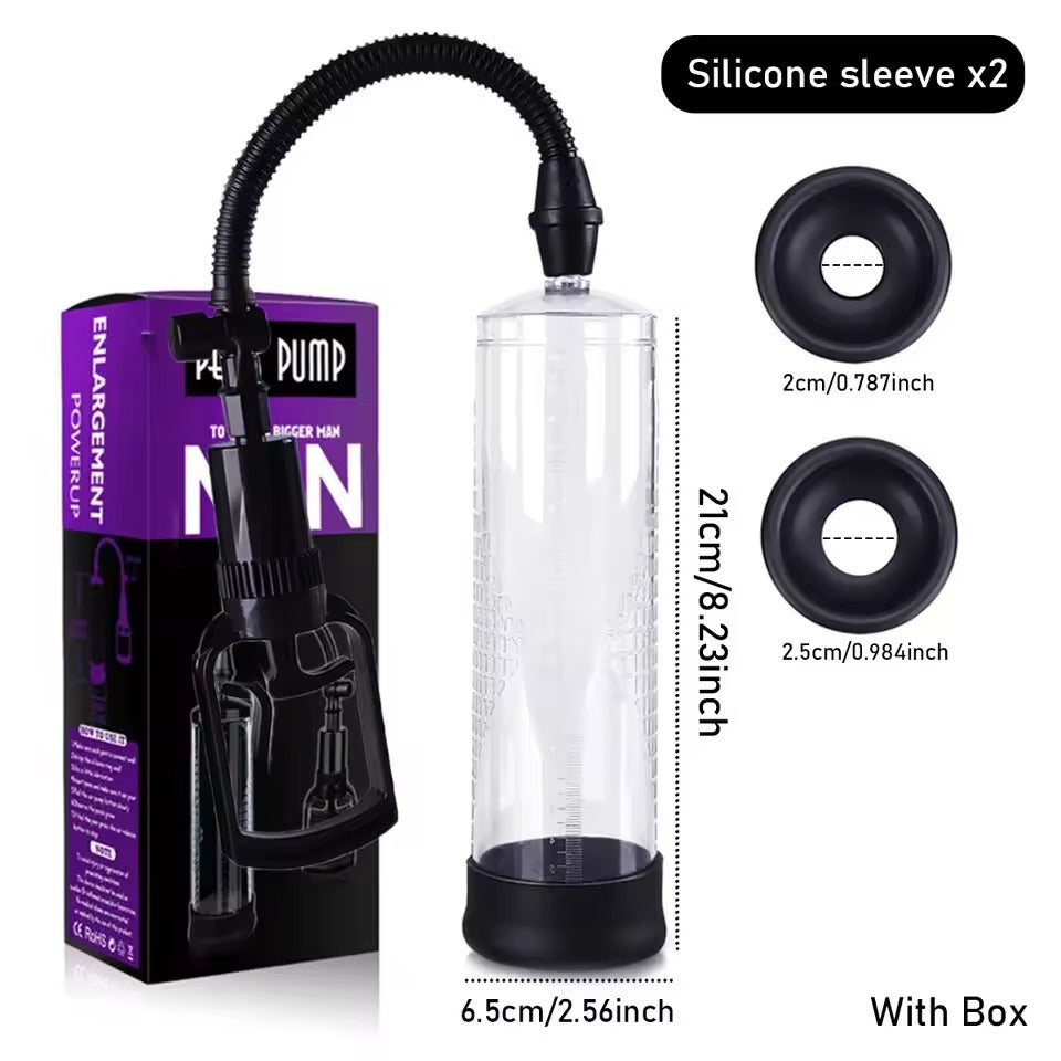 IPX7 Waterproof Penis Pleasure Masturbator || 4 Suction Levels || Intense Pleasure Orgasm for Men || Enhanced Suction Masturbator Toy