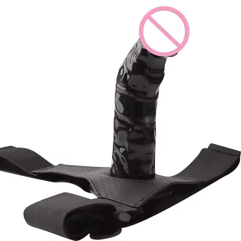 Strap-On Dildo Panties || Wearable Hollow Penis || Strapon Dildo Pants Harness Belt || Sex Toy for Women and Gay Couples | Bedroom Restraint