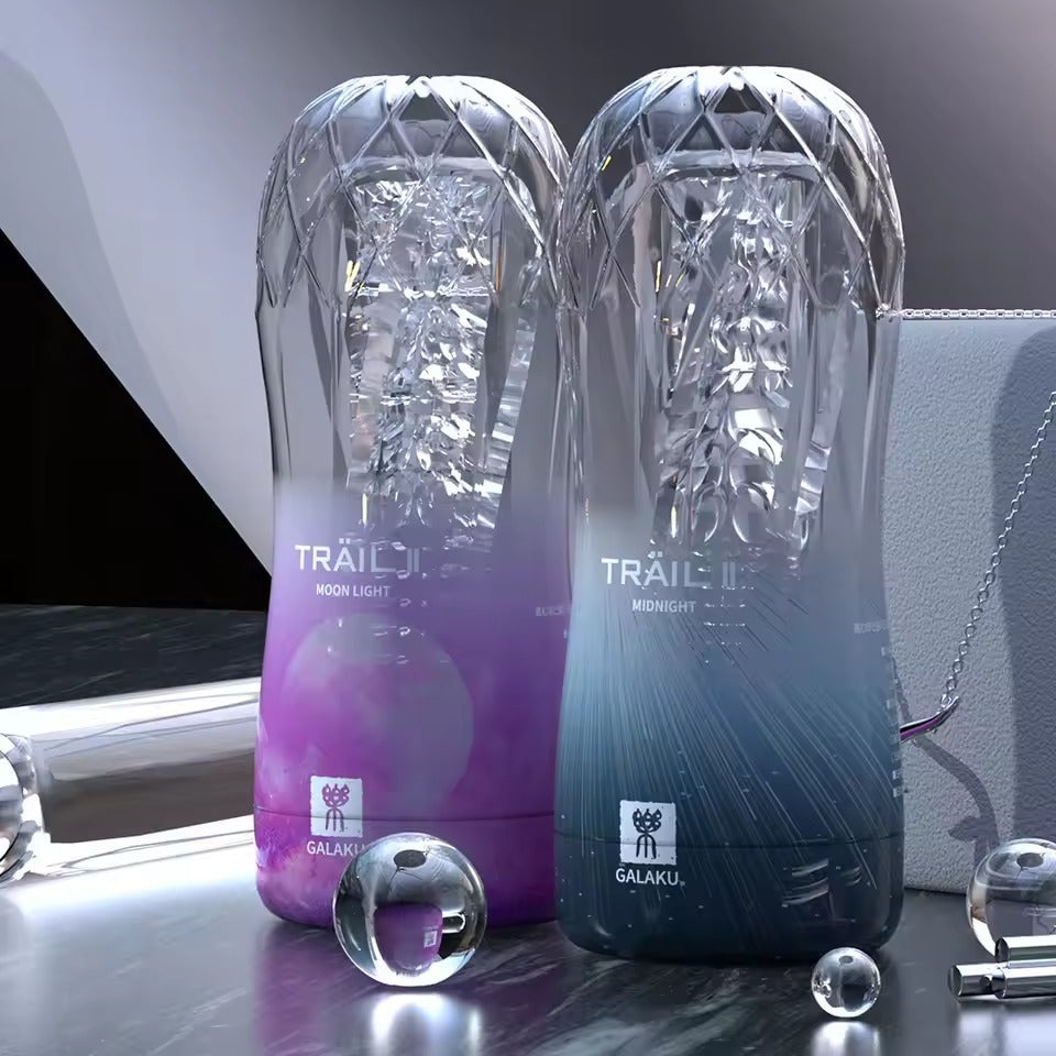 Reusable Vacuum Sex Cup, Soft and Transparent, Gorgeous Vagina, Male Masturbator Cup with Pocket, Endurance Training Toys for Men, Sex Toys