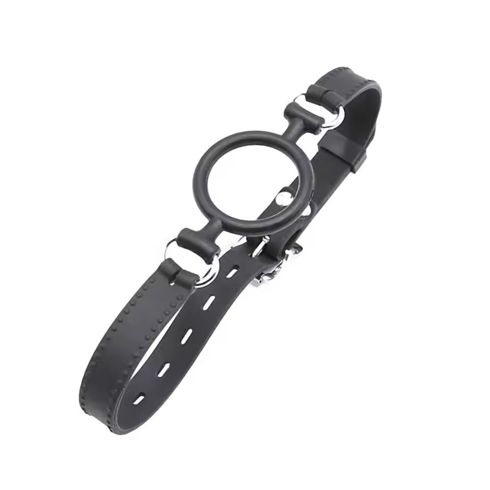 Mouth Gag Yellow Rubber Duck || Cute Leather Harness || Silicone Plug || Lesbian Couples Flirting BDSM Toy || Adjustable Sexy Adult Games