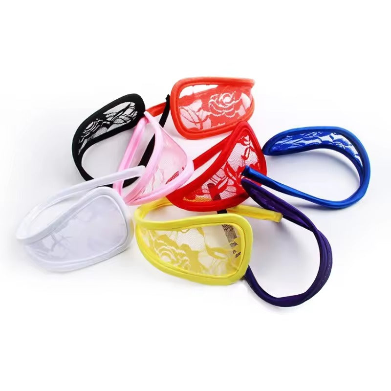 Women Sexy Invisible Underwear Lace C-String Thong Panties G-string Knickers