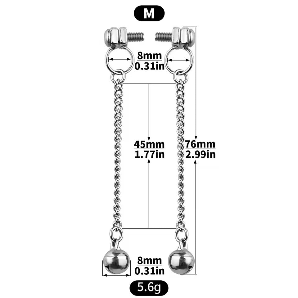 QKKQ Stainless Steel Teeth Nipple Clamps Breast Restraints Nipples Stimulation Female Masturbation Sex Toys BDSM Erotic Game 18+