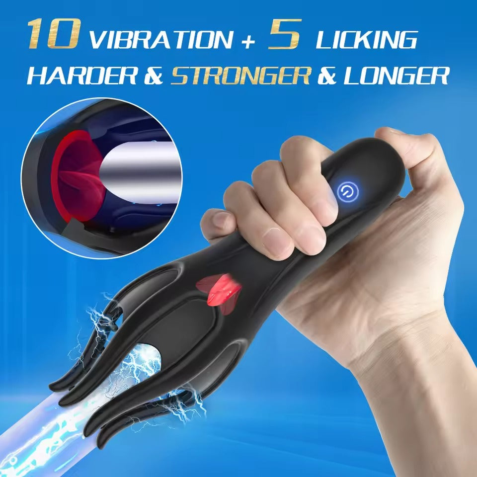 10-Modes Male Vibrator Glans Pleasure || Penis Massage Masturbator || Intense Pleasure Sex Toy for Men || Gay Bondage Solo LGBT Bedroom Bed