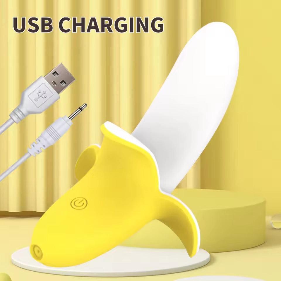 Silicone Banana Vibrator || Orgasm Stimulator and Masturbator || Adult Sex Toys for Women Gay || Vagina & Anus Play || Fantasy Weird Kinky