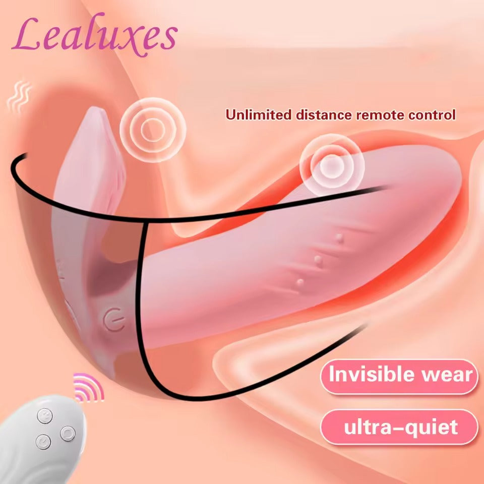 Remote Control Wearable Fitness Vibrator || Discreet G-Spot & Clit Stimulator || Invisible Butterfly Underwear Dildo || Multiple Vibrations