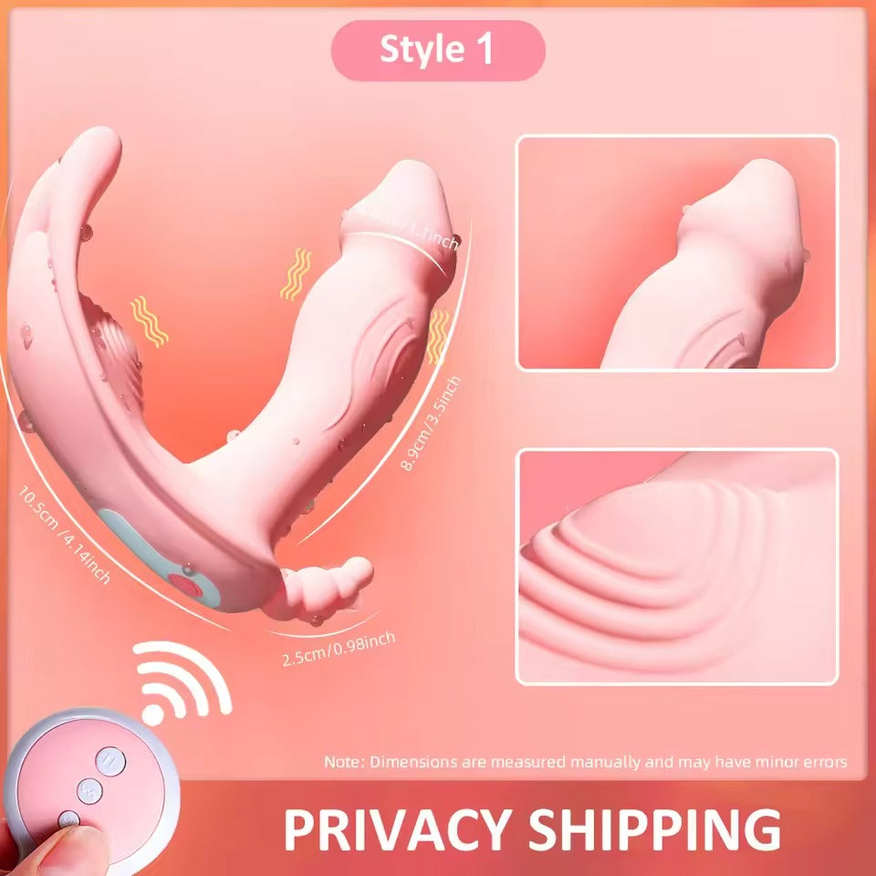 Dildo Vibrator Panties for Women || Clitoris Stimulator || Female and Vagina Massager || BDSM Couples Solo Erotic Toy for Hidden Public Play