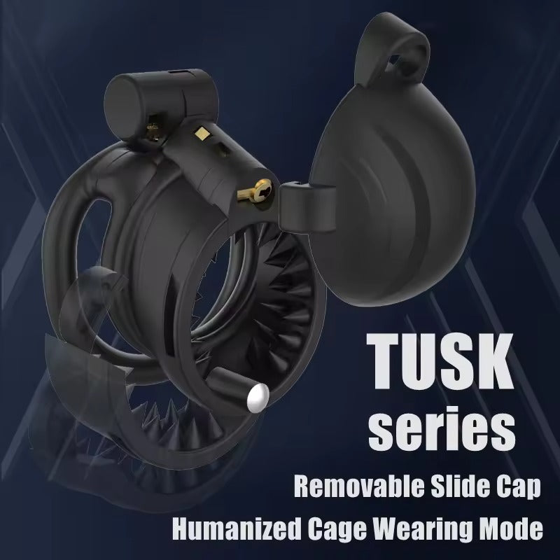 Removable Slide Cap Cock Cage || Sissy Male Chastity Device || 2 Types of Penis Rings || Adult Sex Toys Long-Term Wear BDSM Bed Restraints