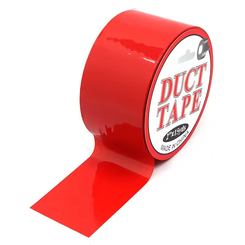 BDSM Bondage Tape || PVC Self-Adhesive Restraint Electrostatic Belt || Provocative Slave Harness || Adult Couples Play Kit with Body Pen Set