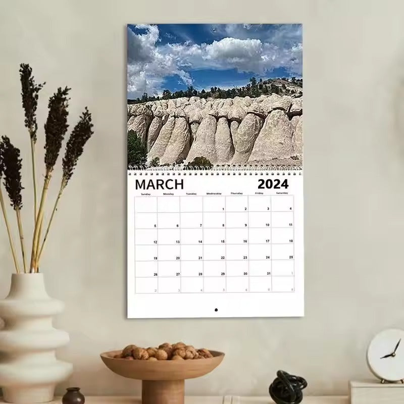 Unique "Nature Dick Pics" 2024 Calendar || Humorous Nature-Themed Wall Calendar || Ideal Christmas & New Year Gift || Funny Natural Cocks