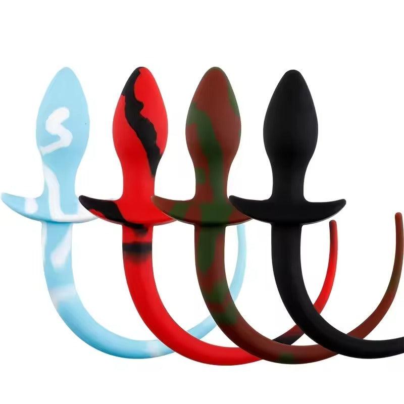 Soft Silicone Mouse Puppy Dog Tail Plug 9x3.2cm || Cosplay Slave Adult Roleplay || BDSM Accessory Intimate Fun Bedroom Restraint Furry Kinky