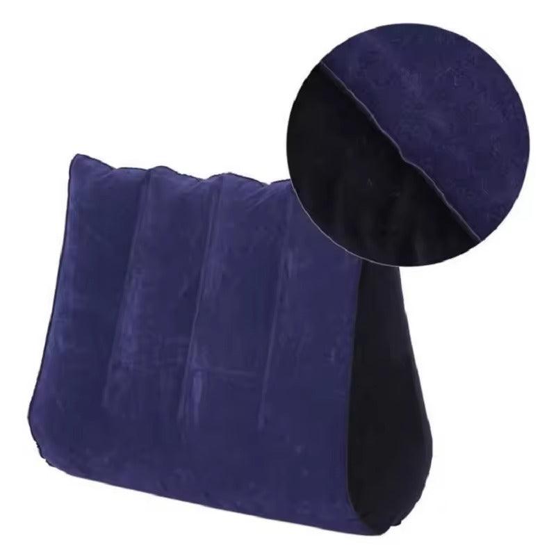 Vibrator Holder Sex Pillow || Inflatable Cylinder Cushion Wedge Dildo Hole || Love Position Aid for Couples || Comfortable Bedroom Furniture