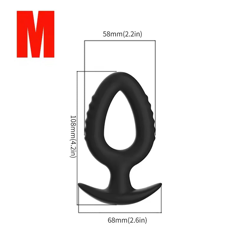 Sexy Toys Sizes S/M/L Anal Plug Without Vibrator Women/Men Soft Silicone Erotic Anal Plug For All Day Wear Adult Toy