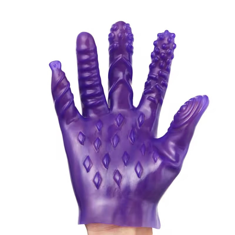 Masturbation Erotic Finger Gloves || Adult Couples' Intimate Massage BDSM Toy || Nipple & Breast Stimulating Accessory || Premium Material