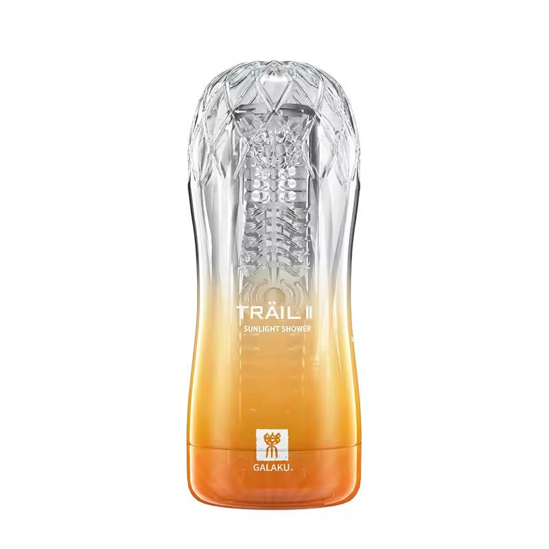 Reusable Vacuum Sex Cup, Soft and Transparent, Gorgeous Vagina, Male Masturbator Cup with Pocket, Endurance Training Toys for Men, Sex Toys