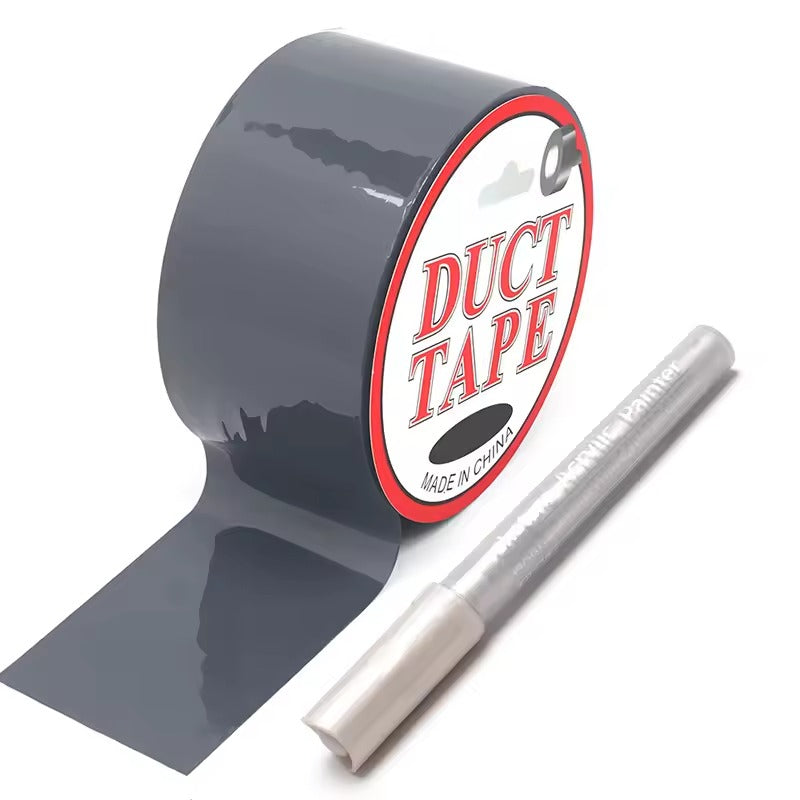 BDSM Bondage Tape || PVC Self-Adhesive Restraint Electrostatic Belt || Provocative Slave Harness || Adult Couples Play Kit with Body Pen Set