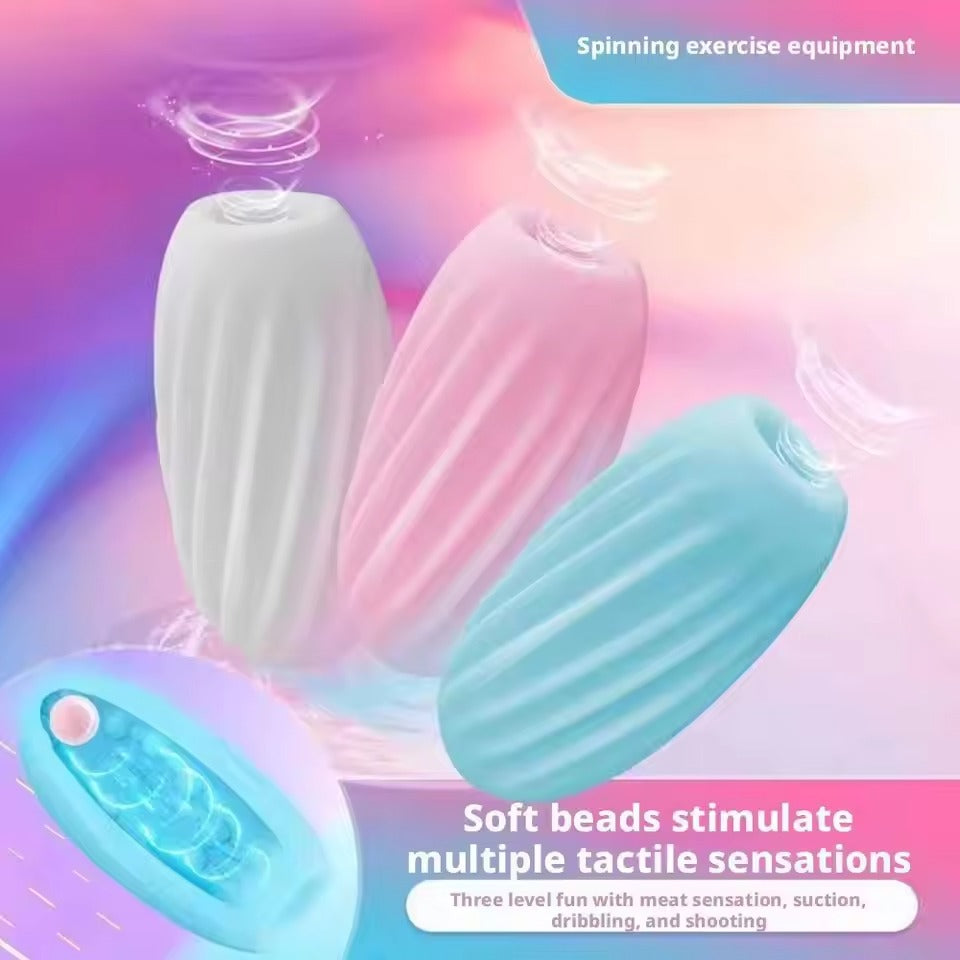 Handcrafted Exerciser Masturbator Vibrator || Penis Delay Training Device || Vibrating Male Sexual Wellness Toy || Comfort Glands Stimulator