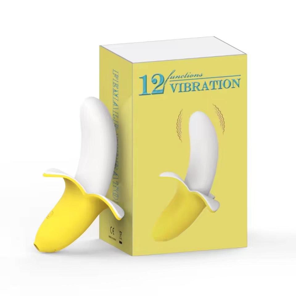 Silicone Banana Vibrator || Orgasm Stimulator and Masturbator || Adult Sex Toys for Women Gay || Vagina & Anus Play || Fantasy Weird Kinky