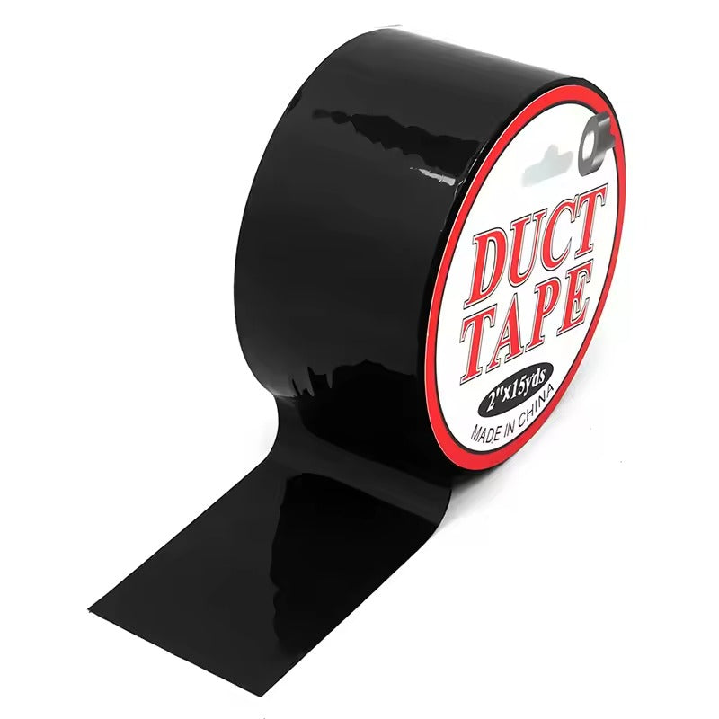 BDSM Bondage Tape || PVC Self-Adhesive Restraint Electrostatic Belt || Provocative Slave Harness || Adult Couples Play Kit with Body Pen Set