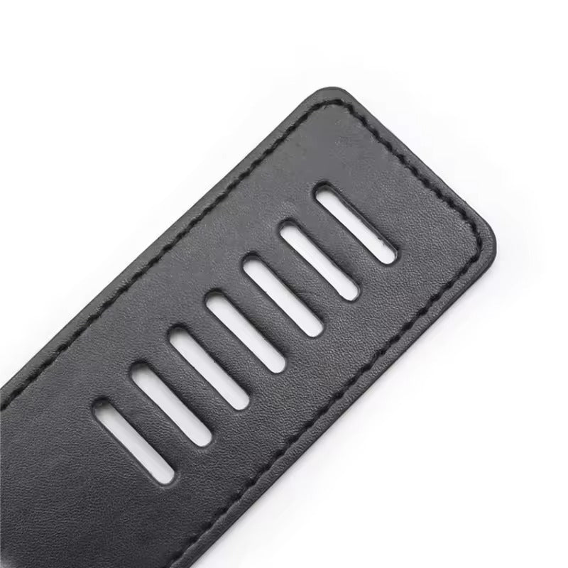 Handcrafted BDSM Restraint Set || Wrist & Ankle Cuffs with Collar || Adjustable Leather Choker || Couples' Bondage Play || BDSM LGBT Chains