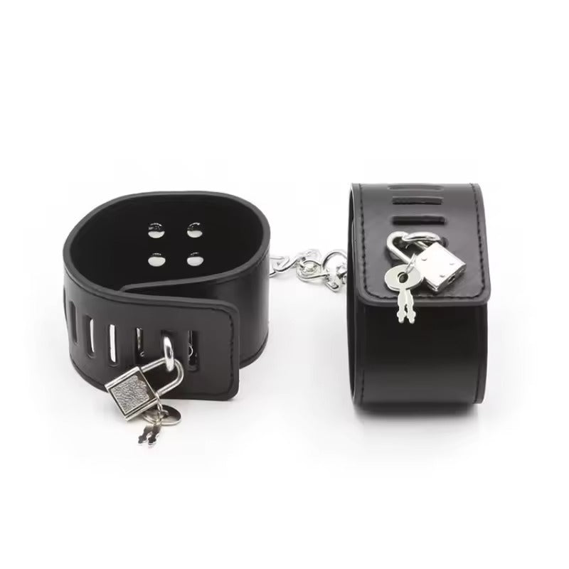BDSM Restraint Set for Crossdressing, Kink & Plus Size Lingerie Fun
