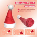 Christmas Hat Vibrator for BDSM, Sex Kink & Plus Size Lingerie Play