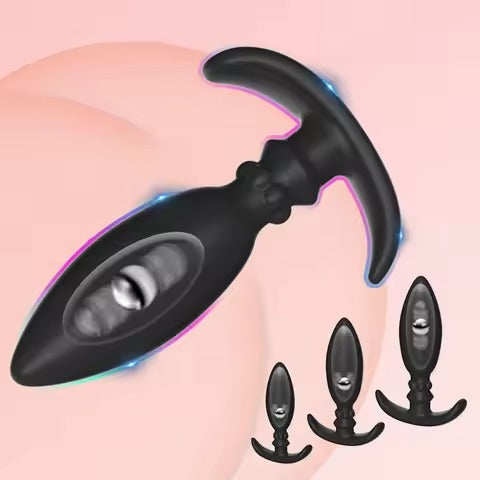 Dual Penetration Anal Plug and Dildo Set