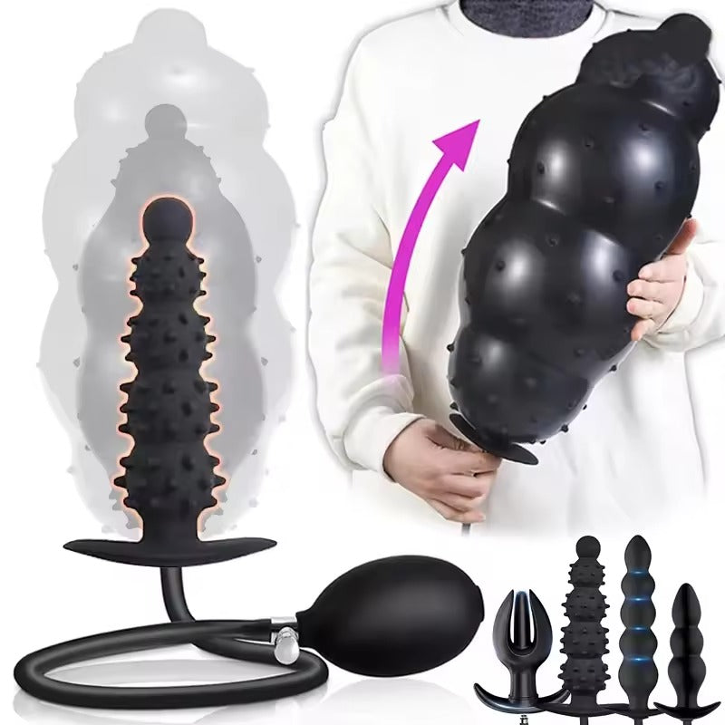 Inflatable Anal Plug for BDSM, Sex Kink & Plus Size Lingerie Lovers