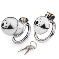 Male Chastity Cage for BDSM, Dominatrix & Plus Size Lingerie Lovers