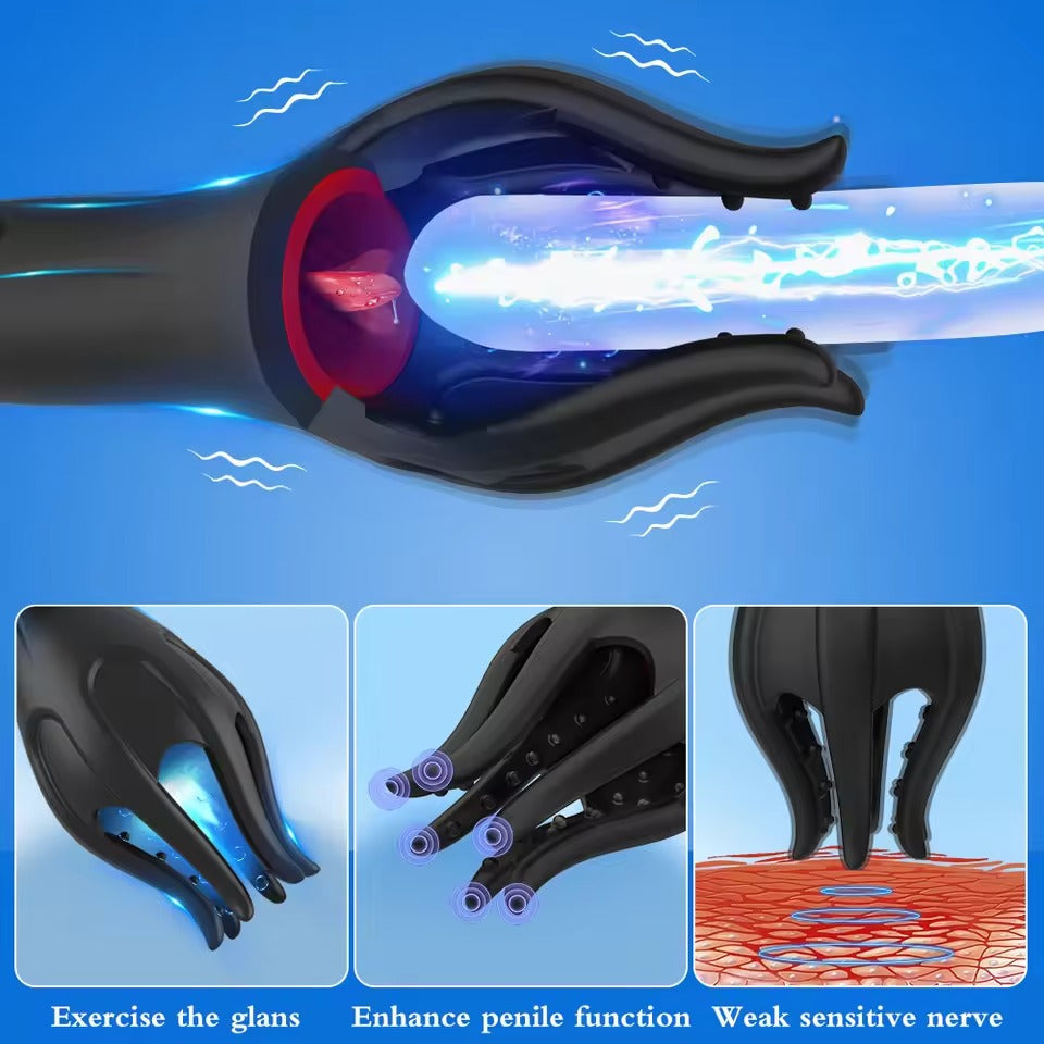 Male Glans Vibrator for BDSM, Sex Kink & Plus Size Lingerie Lovers