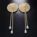 Metallic Nipple Pasties for BDSM, Crossdressing & Lingerie Lovers