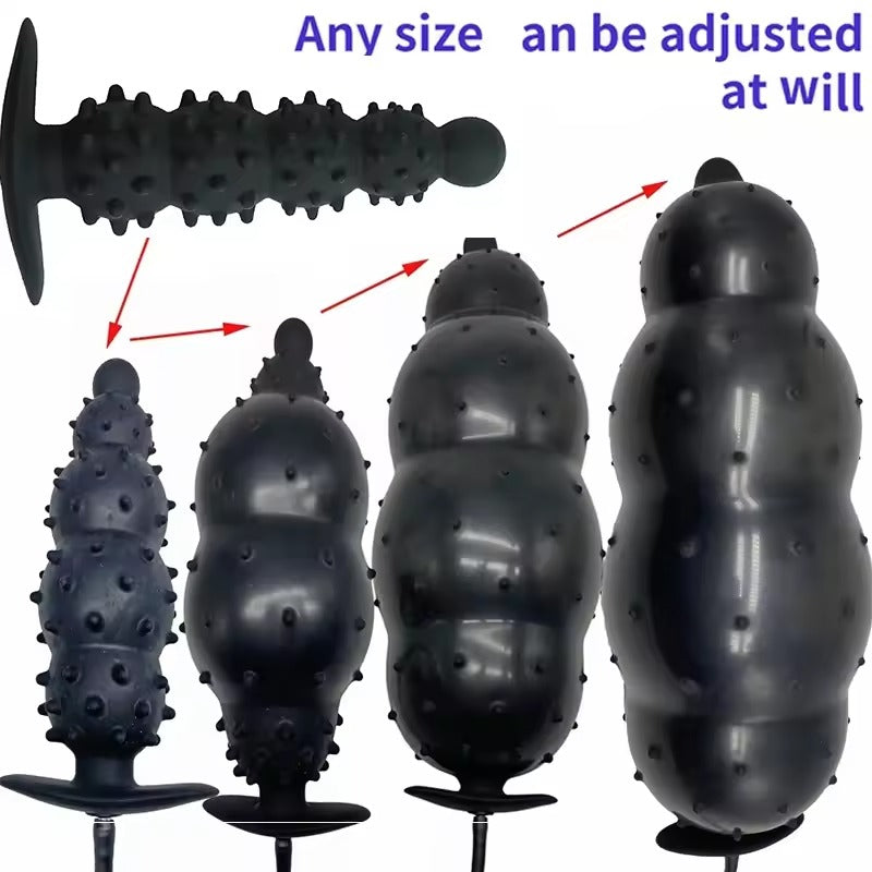 Expand Inflatable Anal Plug || Huge Butt Toy for Men/Women || Massager & Masturbator || Dilator Stretcher Stretching Bedroom Restraint LGBTQ