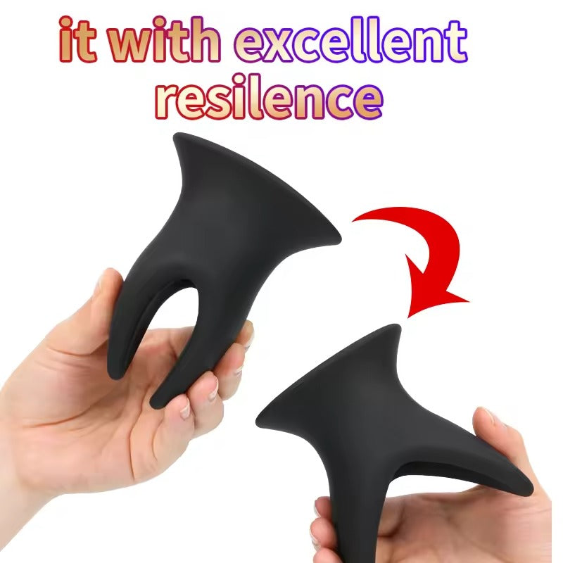 Silicone Hollow Anal Dilator || Vaginal Speculum Anal Plug || Butt Plug for Men, Women, Gay || BDSM Masturbation Sex Toys || Various Sizes