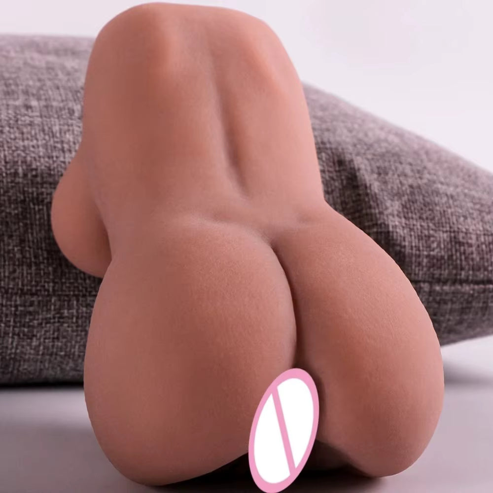 Handheld Torso-Shaped Male Masturbator