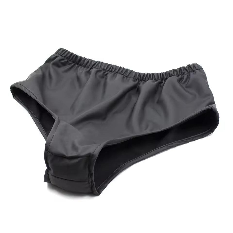 Chastity Panties with Dildo and Anal Plug || Fabric Underwear BDSM Restraint || Adult Sex Toys LGBT Couples || Pegging Solo Public Lesbian