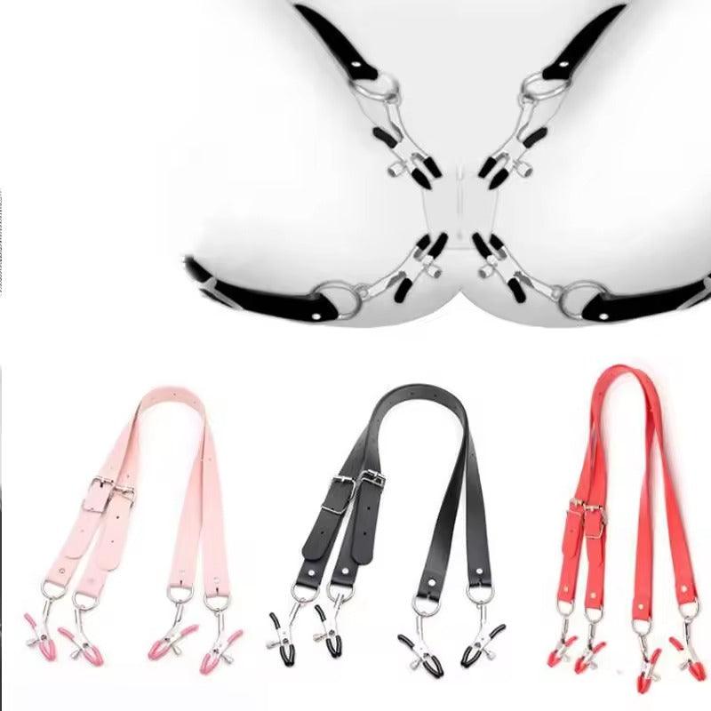 BDSM Labia Spreader & Clip || Nipple and Clitoris Stimulator || Vagina Opener for SM Bondage || Adult Sex Toys for Women | Bedroom Restraint