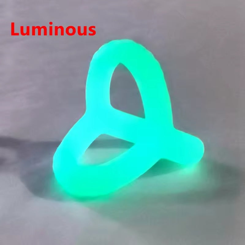 Silicone Penis Ring Set || Reusable Cock Rings for Men || Enhancer Rings - Prolonged Experience || Various Sizes, Bedroom Bed Restraints Gay
