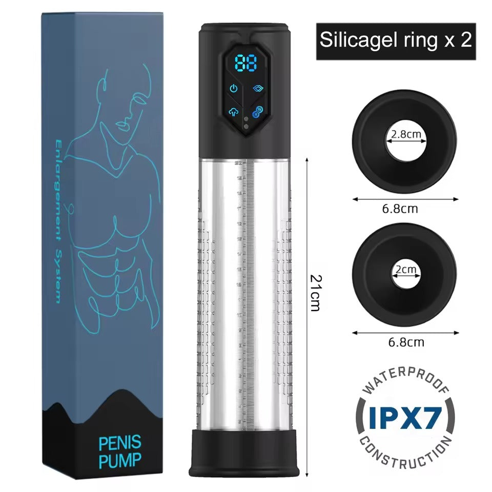 IPX7 Waterproof Penis Pleasure Masturbator || 4 Suction Levels || Intense Pleasure Orgasm for Men || Enhanced Suction Masturbator Toy