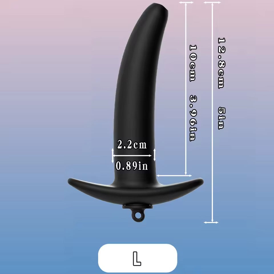 Soft Silicone Anal Plug - 3 Sizes