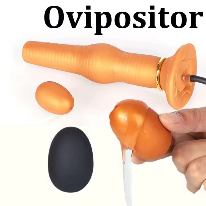 Air Push Ovipositor Dildo Butt Plug || Vagina Anal Ball Stimulation || Adult Erotic Anal Eggs || Sex Toys for Women & Gay | Fantasy Bedroom