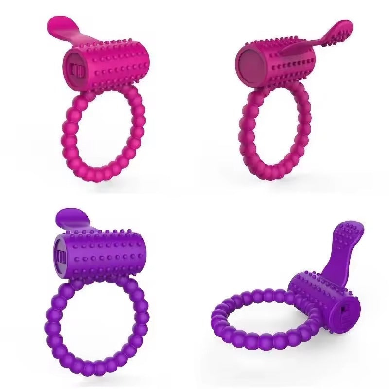 Handcrafted Men's Vibrator Ring || Penis Cock Extender with Delay Ejaculation Feature LGBT || Erotic Couples' Vibrating Stimulator || 42mm