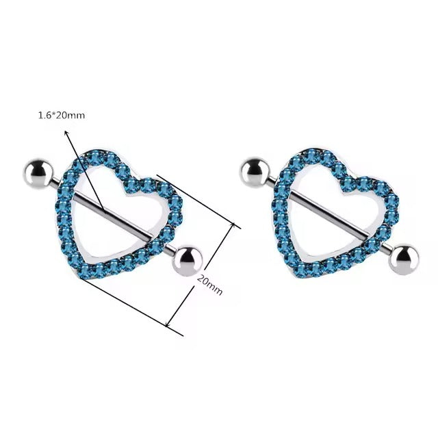 Stainless Steel Nipple Barbell