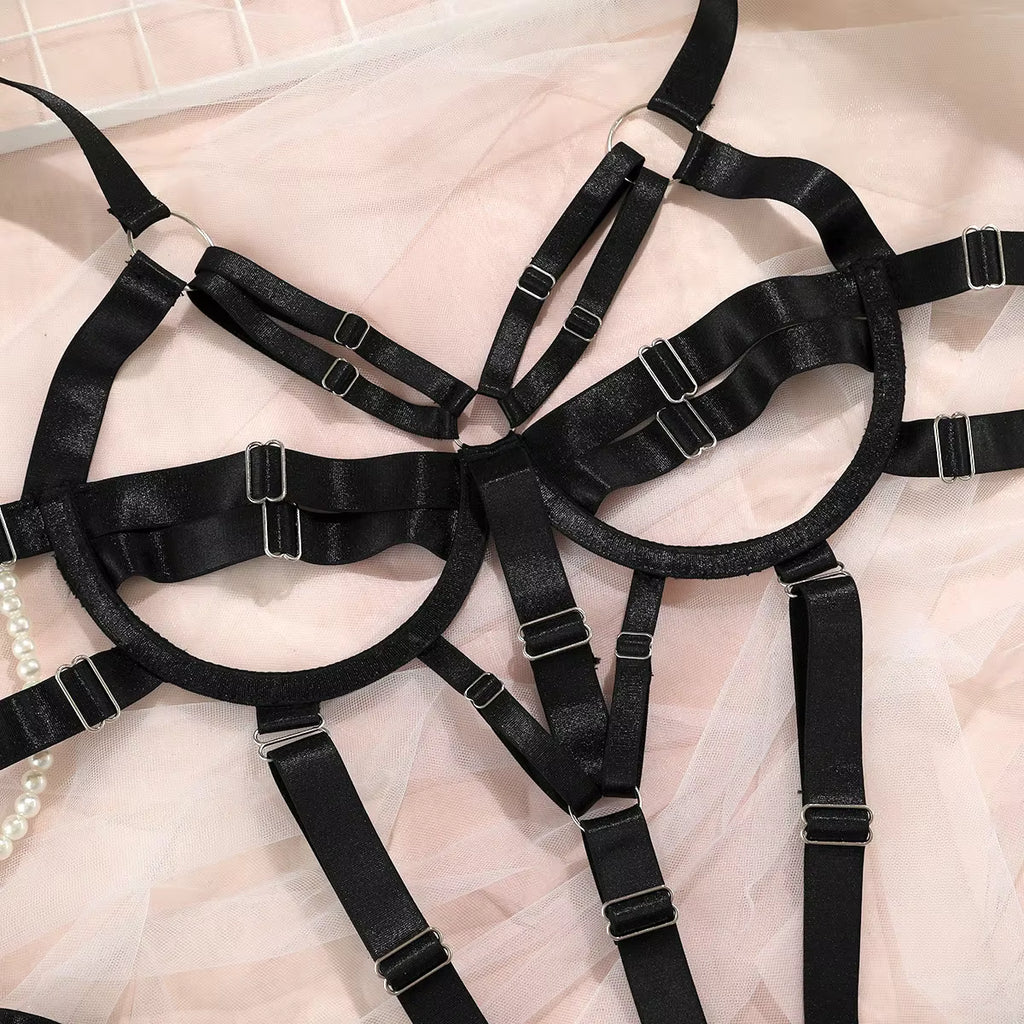 Cut-Out Harness Bodysuit